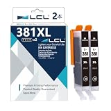 LCL Canon用 キャノン用 BCI-381XL BCI-381XLBK 增量 （2パック ブラック） 互換インクカートリッジ ICチップ残量表示検知機能付き 対応機種：Canon PIXUS TR7530 TS6130 TS6230 TS6330 TS7330 TS7430 TS8130 TS8230 TS8330 TS8430 TR8530 TR8630 TR9530 TR703