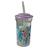 Genuine Disney Frozen Licensed Character Tumbler Lid Straw by Disney [並行輸入品]