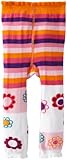Jefferies Socksベビー女の子フラワーFrenzy Footless Tights カラー: ホワイト