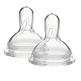 Medela Medium-Flow Wide Base Nipples (3-Pack/ 4-12 months) by Medela [並行輸入品]