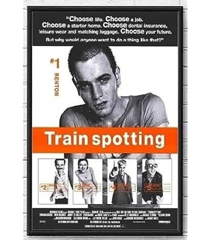 Amazon.co.jp: 【大判】映画ポスター 海外版 トレインスポッティング