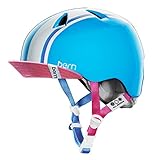 bern （バーン）ヘルメット [ NINA /Gloss Cyan Racing StripeサイズSM]オールシーズンジュニア (2014/15モデル)日本正規品