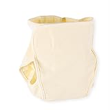 エルフ ベビー(Fairy Baby) 幼児 春夏用 オーガニックコットン 水洗い 再利用可能 赤ちゃん 布おむつカバー (イエロー、S)