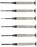 Moody Tools 58-0257 Chromium Vanadium Steel Phillips Screwdriver Set, 6-Piece [並行輸入品]