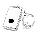 [Unhoke] CX5 キーケース CX8 キーカバー MX30 CX60 CX-30 ロードスター などに適応 キーシェル スマートキーケース 高級 軽量 傷防止 TPU製 おしゃれ (オフホワイト)