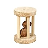 自然に触れて遊ぶ グッドトイ選定商品 津別木材工芸舎 木のおもちゃ くるみコロコロ(L)