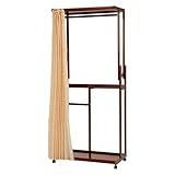 萩原 ハンガーラック（ダークブラウン） VR-7136DBR 4934257231930 ［int-1］