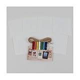 （まとめ）エツミ ペーパーフォトフレーム チェキサイズ ホワイトS DE-PH-SW【×5セット】 AV デジモノ カメラ デジタルカメラ フォトフレーム [並行輸入品]