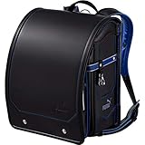 セイバン 天使のはねランドセル プーマ スタンダードエディション ブラック×マリンブルー N4190032