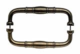 Top Knobs M844-8 Pair Normandy Back to Back Door Pull Bronze by Top Knobs