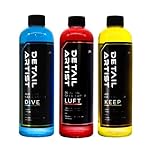 【DETAIL ARTIST】3pH洗車セット「3種類のシャンプーでそれぞれの汚れにアプローチ」3pH洗車 中性 酸性 アルカリ性 カーシャンプー 大容量500ml ディテールアーティスト