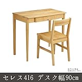 セレス416 デスク　勉強机 書斎机 作業台 PCデスク 作業テーブル 作業机 学習机 つくえ 机 シンプル ブラウ