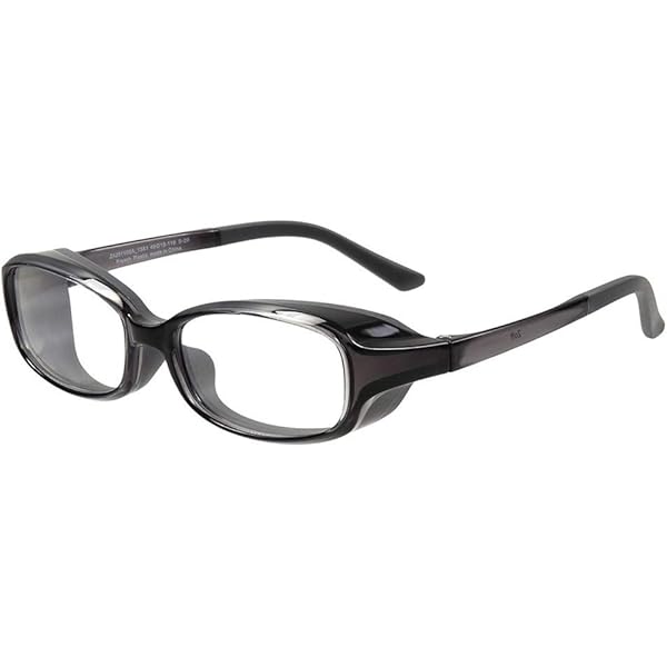 Amazon.co.jp: [ゾフ] スクエア型 花粉メガネ 保護メガネ 花粉症 防塵