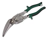 TRUSCO 万能金切ハサミ オフセットロングタイプ 右曲り 45度 TGH270FLR