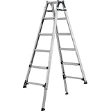 アルインコ 伸縮脚立(ステップ幅広)210cm 最大使用質量100kg PRW210FX