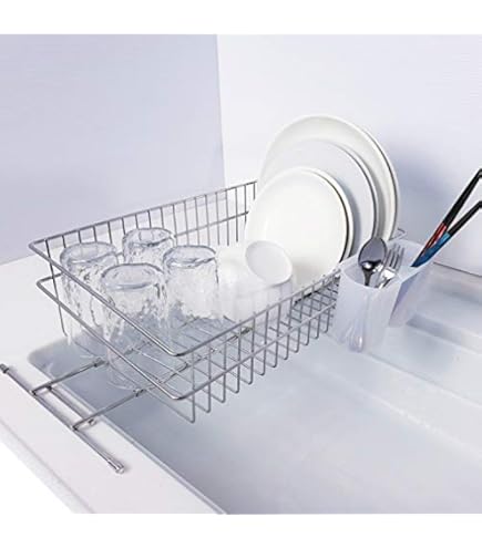 燕三条　TUBASAN 食器水切りカゴ 3段ラック 突っ張り式 Amazon｜川口工器 突っ張り 水切り カゴ (カゴ3段) 水切り