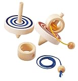BECK(ベック) 割と長く回転し続けます「ベックの糸ひきごま」 赤