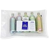 Ｌｅａｆ ＣＯ２ ボンベ ７４ｇ １０本セット Ｑ１０サポートエレメンツ３０ｍL付き 水草育成 水草 水草水槽 炭酸ボンベ 汎用品 新瓶 沖縄別途送料