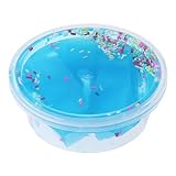 Chone DIYクリスタルSlime Clayおもちゃ、Slime Iceクリーム/ Coconut Putty MudソフトSqueeze粘リリーフStress Toyギフトforキッズ S ブル