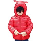 ダウンジャケット 子供、三番目の店 子供 男の子 女の子 ロングスリーブ フード付き 暖かく保つジャケットの服
