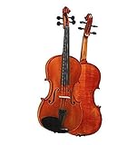 D Z Strad バイオリンモデル101 無垢材 ケース、弓、ショルダーレスト、ロジン付き (7/8インチ)