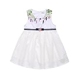子供ドレス ガールズ 女の子 綿 刺繍入り ファッション 春夏 キッズ 可愛い ノースリーブ おしゃれ 素敵 ワンピース プリンセスドレス