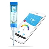 APERA PH60S-Z Bluetooth搭載pH測定器 ニードル型 食品や半固体サンプル向け スマホとテスター両端末操作可能pH計 専用アプリZenTestフリーダウンロード クラウドデータ保存 精度:±0.01pH、測定範囲:0~14.0pH