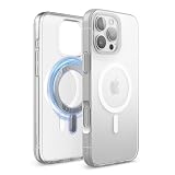 elago 磁気ハイブリッドクリアケース iPhone 16 Pro Max対応 ケースカバー 6.9インチ - MagSafe対応 PC + TPUハイブリッドテクノロジー 耐衝撃バンパー 隆起したカメラ保護 (クリア)