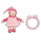 Corolle Mini Miss and Baby Teether Pink [並行輸入品]