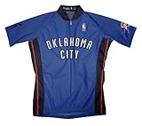 NBA Oklahoma City Thunderメンズ半袖Away Cycling Jersey S