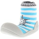 Attipas 2 ベビー シューズ 赤ちゃん マリン ハンドル AK02 L GN-Handle