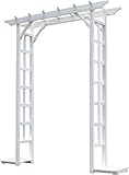 天然木パーゴラアーチ ホワイト BP-200WHT(SST)