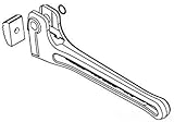 Ridgid 18973 Handle, Rapidgrip Al 18 [並行輸入品]