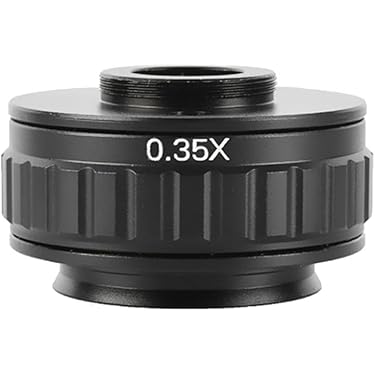 顕微鏡アクセサリーキット ズーム C マウントアダプターレンズ 0.35X