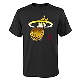 NBA Miami Heatゴールドメッキ半袖Tee L ホワイト