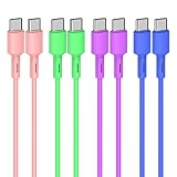 USB Type C ケーブル 【8本セット 1ｍ】タイプ C 充電ケーブル 急速充電 高速データ転送 断線防止 Samsung Galaxy S20/S10 Huawei P30 / P20 / P10 Google Pixel Xperia XZ OnePlusなど対応