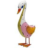 ガーデニング オーナメント 玄関 オブジェ 雑貨 置物 インテリア スチールガーデンオブジェシリーズ アヒル