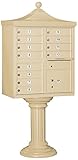 Salsbury Industries 3312r-san-u Regency Decorative CBU CBU、台座付き、CBU Top and台座カバー、12 Aサイズドア、タイプII、USP