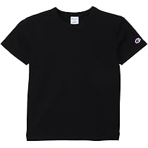 Amazon | [チャンピオン] 綿100% Tシャツ キッズ 半袖 丸首 綿