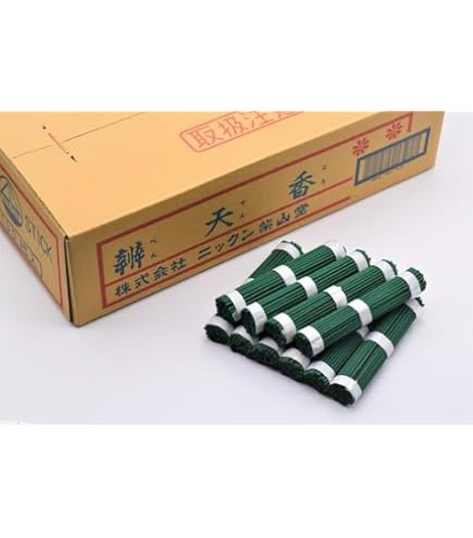 Amazon｜淡路梅薫堂のお線香 護摩線香 中把 50入 (ごませんこう) 太い