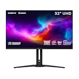 GIGABYTE - AORUS FO32U2-32インチ QD OLED ゲーミングモニター - UHD 3840x2160-240Hz - 0.03ms GTG - AMD FreeSync Premium Pro - Type C KVM - HDMI、DP、Type C - 高さ調節可能 - ブラック