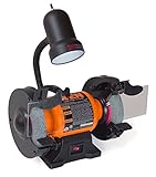 WEN 4276 2.1-Amp 6-Inch Bench Grinder with Flexible Work Light [並行輸入品]