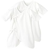 コンビミニ コンビ肌着2枚組 50～60 オフホワイト