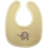 スタイ　ビブ　よだれかけ　リバーシブルタイプ　CTICH-NO.14 【刺繍ぞうさん】【日本製】【charlotte限定】