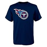 Tennessee Titans Youth PrimaryロゴパフォーマンスTシャツNavy