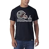 NFL新しいEngland Patriotsメンズ' 47ブランド2014 – 2015 Super Bowl XLIX Champions All Pro Flanker Tee S