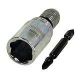 GREATTOOL ソケット ビット差替えリカバリー電ドルソケット X20027 呼び寸法:19×ソケットサイズ:直径:28×高さ70mm