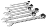 Titan 17350 7-Piece Ratcheting SAE Combination Wrench Set [並行輸入品]