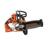 ブラックアンドデッカー(BLACK+DECKER) コードレスチェーンソー 18V 2.0Ah 200mm ※本体のみ GKC1820LBN