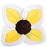 Tovadoo ベビーバス バスマット　折り畳み　八色入　コットン　直径60cm　花びら模様　柔らかい　可愛い　出産準備　出産祝い　ギフト